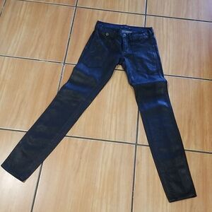 Vintage Ralph Lauren black skinny jeans size 25